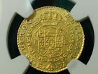 1799 Fa Over Date  Spanish Gold Escudo - Madrid- Ngc Au Details
