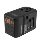 220v To 110v Voltage Converter us To Europe Travel International Travel Black