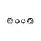 7   Raked Fork Neck Cup Chrome For Harley Softail 1987-1999