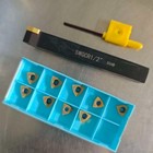 1 2  Shank Right  Swgcr 1 2  H05 Turning Holder   10pcs Wcmt05 Carbide Insert
