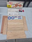 Vintage 1960s Gullow s British Se-5 Ww1 Fighter Balsa Wood Airplane Kit Shelf V3