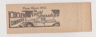 Vintage Oakland Ca G   S Cafe 35 Cent Lunch Good Food Chicken Matchbook Cover