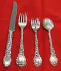 Solid Sterling Silver Gorham Versailles Regular 4-piece Setting