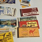 Matchcovers Lot Of 100  Various Subject Matter Matchbook Covers Empty 1940s-90s