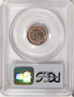 1876 3cn Pcgs Ms 64   Near Gem Three Cent Nickel