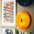 Modern Design Donut Table Lamp  Led Acrylic Lampshade With Durable Shade  Orange
