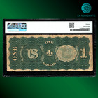 Fr 18 1869  1 One Dollar Legal Tender Note  rainbow  Pmg Fine 12  02216