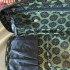 Vera Bradley Hanging Makeup Bag Organizer Quilted Multicolor Floral Zipper