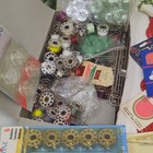 Lot Of Sewing Notions Thread Bobbins Cushions Needles Pins Misc