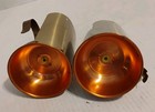 Vintage Coppercraft Guild Copper And Brass Chamber-stick Candle Holders 