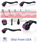 540 Titanium Microneedle Derma Roller Micro Needle Skin Care For Hair Loss Beard