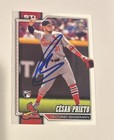 Cesar Prieto Cardinals Baseball Autographed Signed 2026 Topps Card
