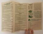 Brochure Train Clark s Trading Post Fun Map Schedule 2004 White Mountains Nh