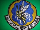 Us Air Force 43rd Tactical Fighter Squadron Patch From Vietnam War Era