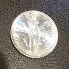 1985 Mexico 1 Oz  999 Fine Silver Libertad Coin 1 Onza Plata Pura Stunner