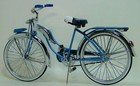 Rare Vintage Bicycle 1950s Girls Bike Cycle Metal Model Length  11 5 Inches