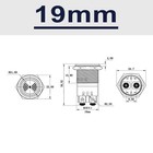Led Red Flash Alarm Warning Indicator Signal Light With Buzzer 12v 24v 70 100db