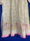 Vintage 80s Toddler Girls Dress 2t 3t 4t Pink White Cat Butterflies  Vtg  267