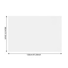 Rectangle Dry Erase Board Magnetic Whiteboard For Writing drawing 80 120cm