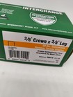 3 8 Crown Staples 3 8  Leg 20ga Upholstery 5k bx Interchange Brand 30519 New