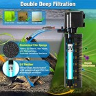 Tararium U-v Aquarium Filter For Fish Turtle Tank  20-75gal  Clears Green odor