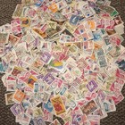 1 000  U s  Postage Stamps Lot Canceled Off Paper  1930-1980s Buy 2 Get 3rd Free