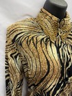Western Show Shirt By Batya- Natural Tiger 