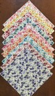 Flower Patch  Charm Pack - 108 Squares - 12 Each Color