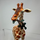 Safari Ltd Adult Giraffe Eating Wildlife Zoo Animal Figure Toy Figurine 2007 7 
