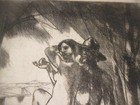 Stephen Csoka Etching 1927 Pencil Signed Artist   Model 5 50 Ed Ltd