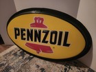 Vintage Pennzoil Hard Plastic Acrylic  Authentic Mint