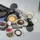 Lot Of 26 Camera Lens Filters Diffusers Tiffen Ambico Calumet Polarizer Etc 
