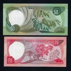 Portugal Angola Set 20   50  Escudos 1972 Gem Unc Set 2 Notes