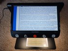 Cloverbook Lite Video Electronic Reading Magnifier - 12 5  Lg Screen 