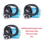 Nema34 12nm Closed-loop Stepper Motor Hybrid Ac Servo Driver Kit 3axis 86hbs120