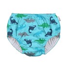 Baby Boys Reusable And Toddler Swim Diaper  Aqua Simple Dino  12