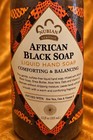 Nubian Heritage - African Black Soap - Liquid Hand Soap - Detoxifying - 12 Fl Oz