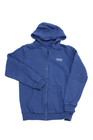 Kenzo Childrens Boys Full Zipper Hooded Sweatshirt Blue Cotton Size 12