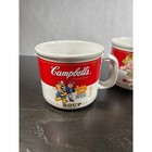 Vintage Campbells Soup Mugs Set Of 3 Teddy Bear Dinosaur Campbell Kids 1989 1990