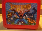 Vintage 1995 Marvel Spider-man Thermos Lunch Box Venom Doc Ock Mysterio Rare        