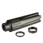 4 5  Extra Long Linear Compensator Muzzle Brake 1 2x28 Tpi For  22lr  223 5 56