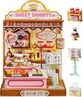 Rolife Sweetie s Donut Shop Diy Miniature House 3d Model Wooden Dollhouse Kit