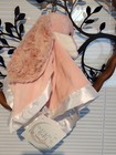 Douglas Pink Turtle Snuggler Plush Stuffed Animal Satin Trim Soft Lovey Sailor