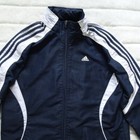 Adidas Originals Women s Windbreaker Jacket Blue Medium 2011