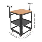 Rolling Planer Stand 550 Lbs Load Capacity Tool Stand Height Adjustable W wheels