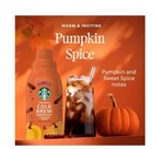 Starbucks Pumpkin Spice Cold Brew Coffee Concentrate  Cold Brew Concentrate Liqu