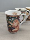 Danbury Mint Lesley s Cats China Mugs Set Of 6 P2613