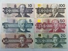 Bird Series Bank Of Canada  2 -  100 Set Of Banknotes  replacement Note Included