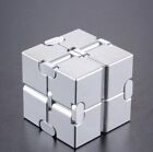 Fidget Slider Metal Infinity Cube Fidget Spinners Edc Desk Toys Adult Gifts