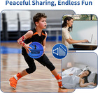 Silent Foam Basketball Size 7 29 5 Inch Quiet Dribbling Indoor Training Ball